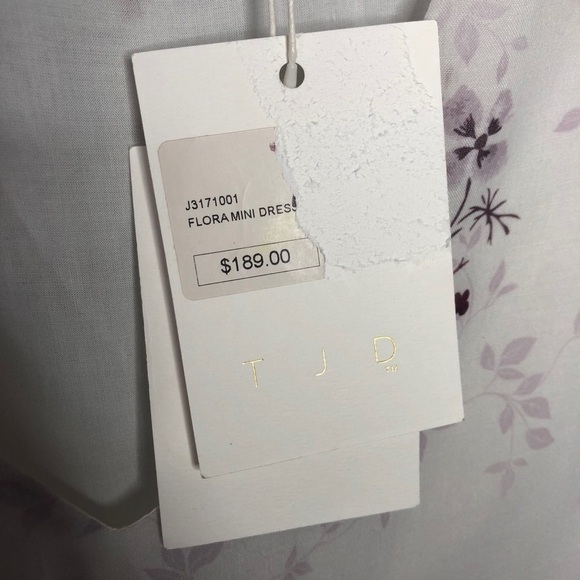 𝅺The Jetset Diaries Flora Patchwork Mini Babydoll Dress - Picture 6 of 10